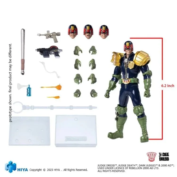 2000 AD Exquisite Super Series Judge Dredd 1:12 Action Figure