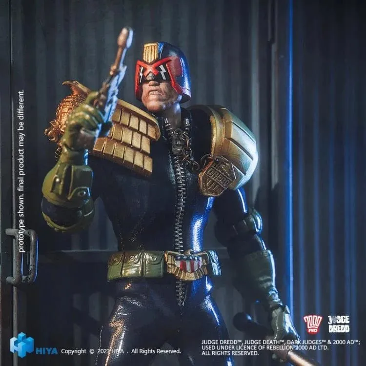 2000 AD Exquisite Super Series Judge Dredd 1:12 Action Figure