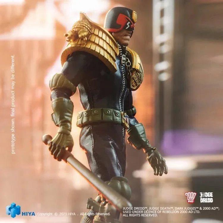 2000 AD Exquisite Super Series Judge Dredd 1:12 Action Figure