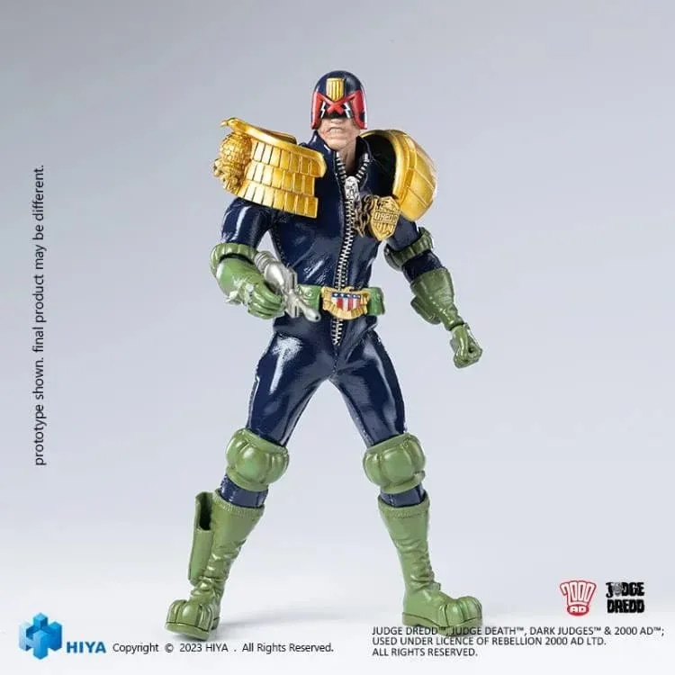 2000 AD Exquisite Super Series Judge Dredd 1:12 Action Figure