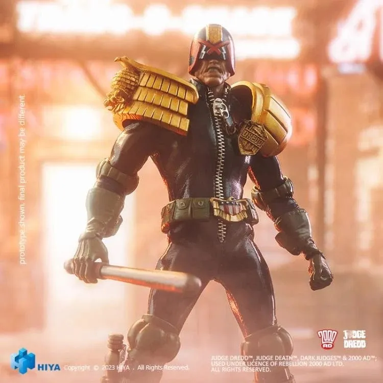 2000 AD Exquisite Super Series Judge Dredd 1:12 Action Figure