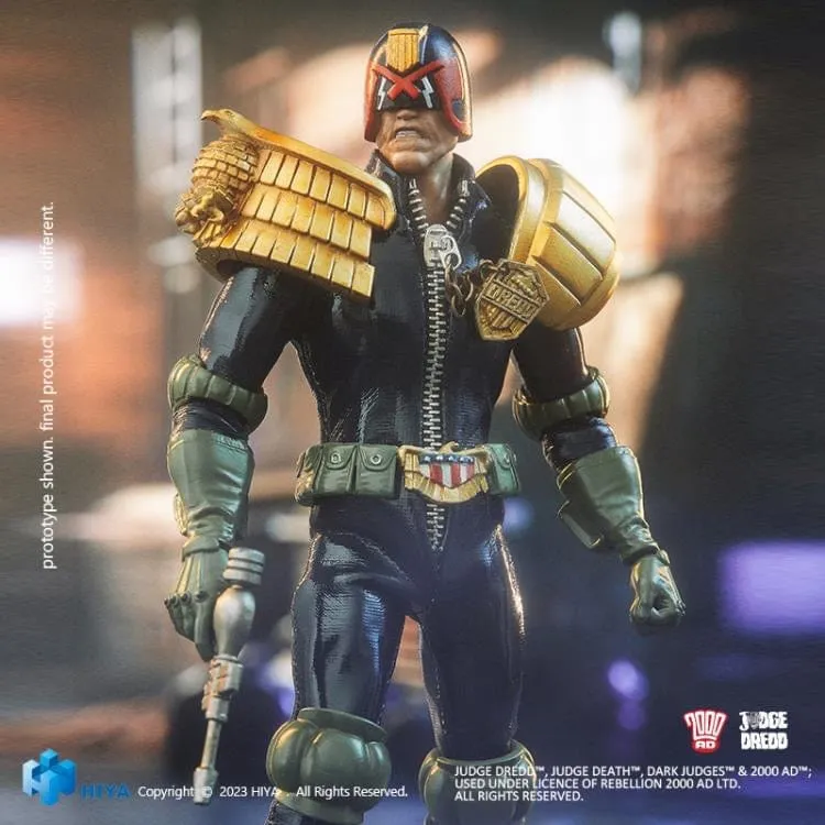2000 AD Exquisite Super Series Judge Dredd 1:12 Action Figure