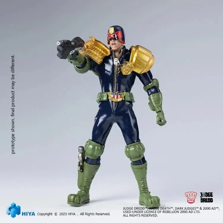 2000 AD Exquisite Super Series Judge Dredd 1:12 Action Figure