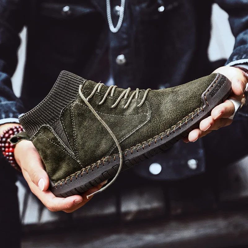 2019 Winter Hand-stitched Boots