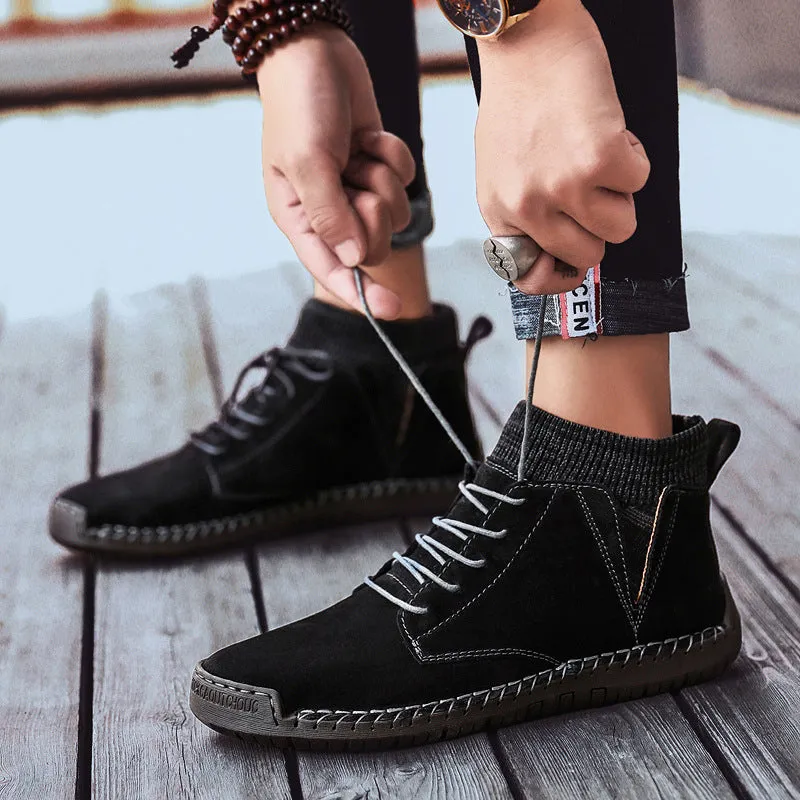 2019 Winter Hand-stitched Boots