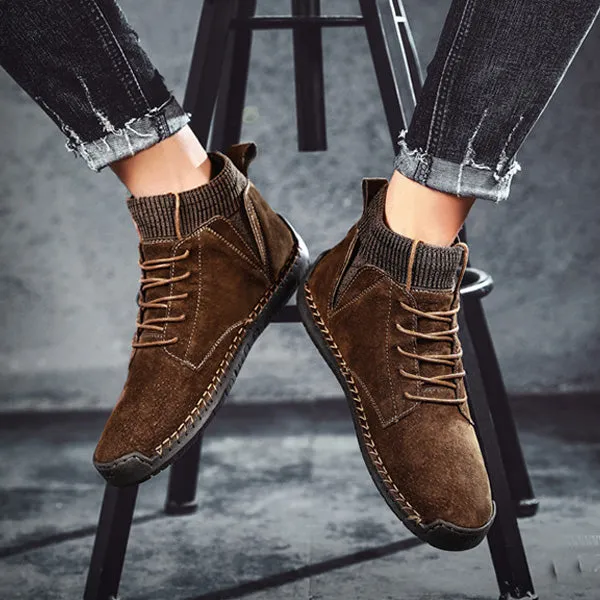 2019 Winter Hand-stitched Boots