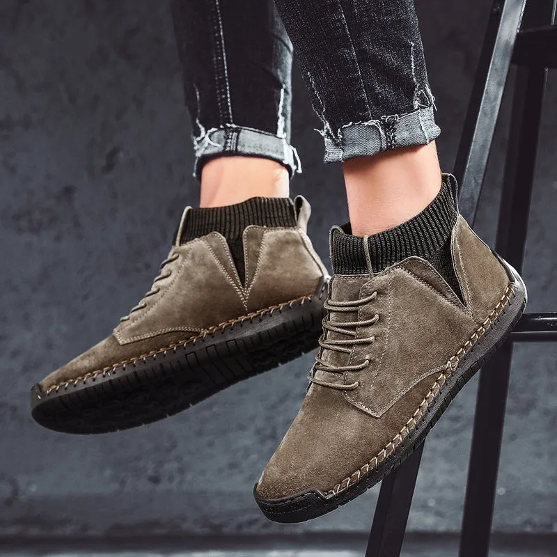 2019 Winter Hand-stitched Boots