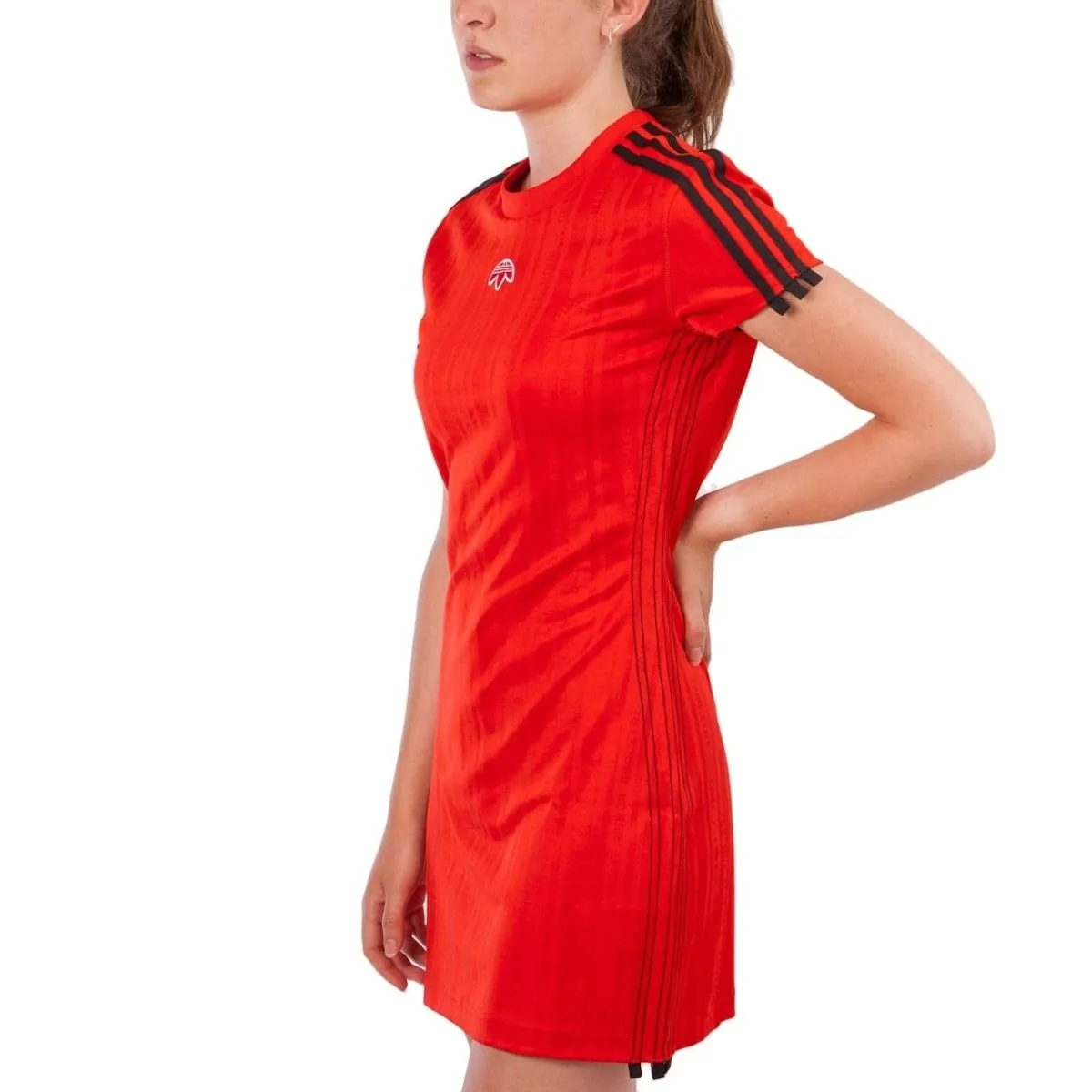 adidas by Alexander Wang AW Dress W (Rot / Schwarz)
