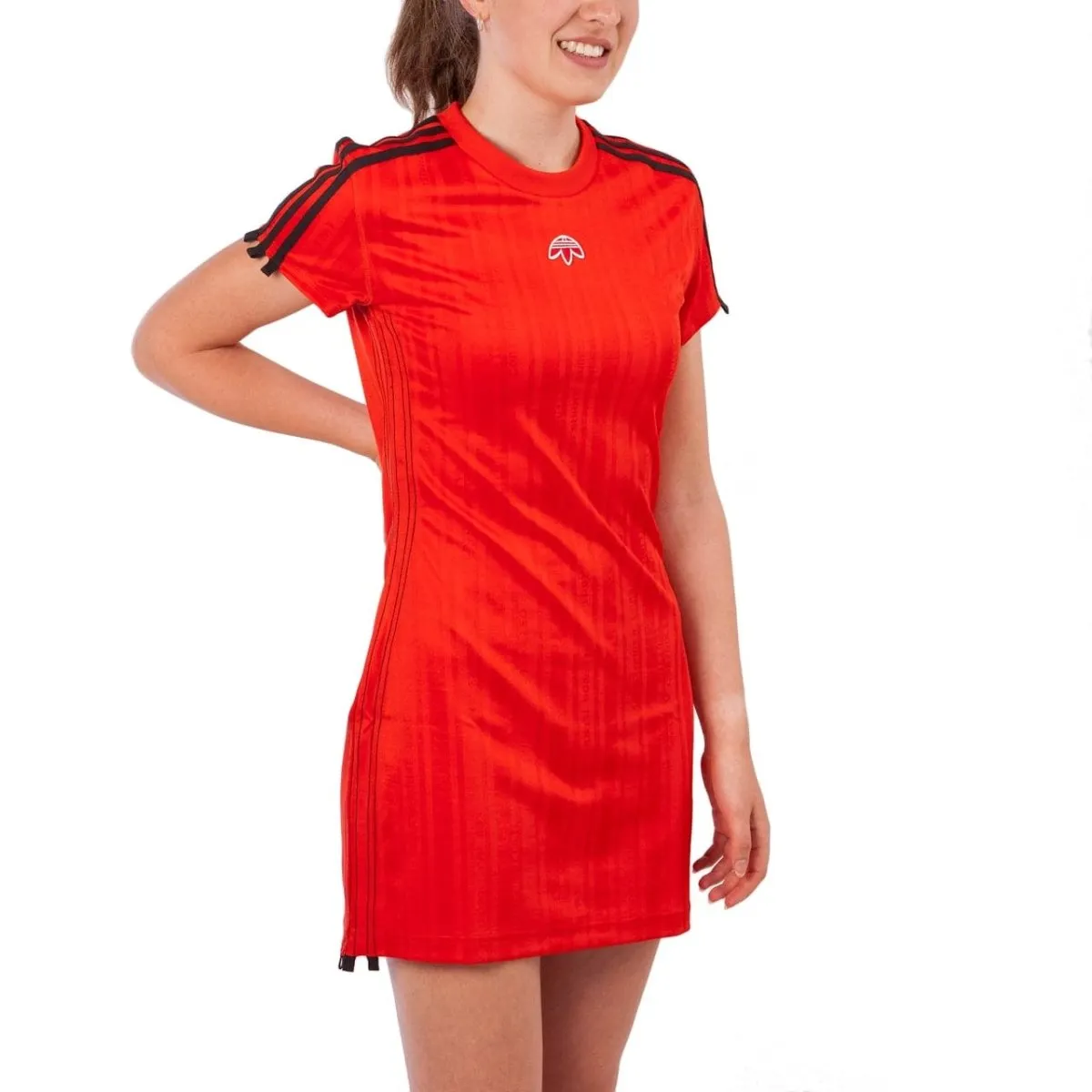 adidas by Alexander Wang AW Dress W (Rot / Schwarz)