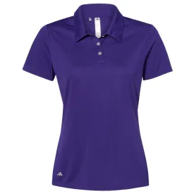 adidas Golf Women's Collegiate Purple Performance Sport Shirt