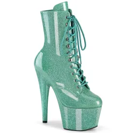 ADORE-1020GP Pleaser Aqua Glitter Sexy Platform Shoes (Pole Dancing Heels)