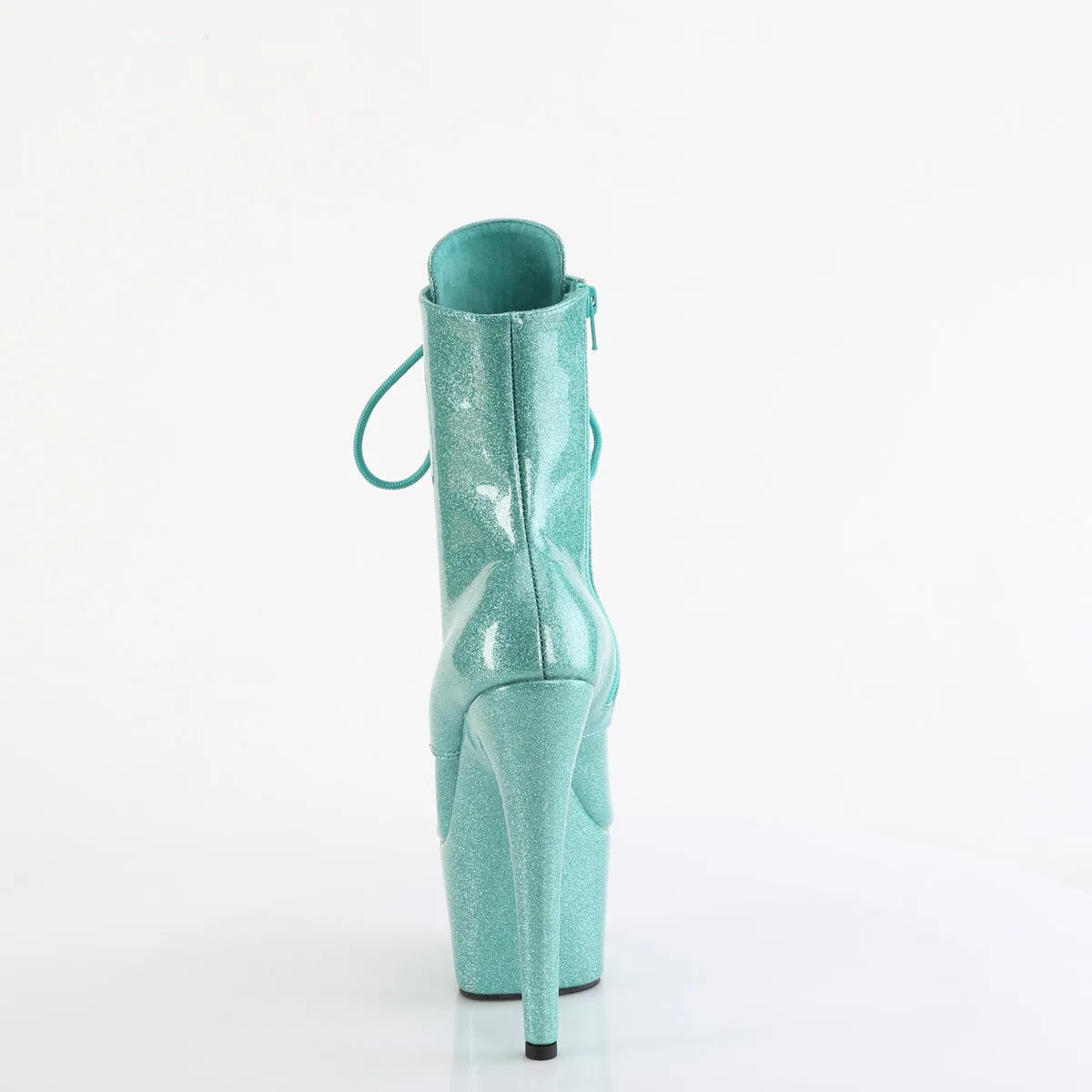 ADORE-1020GP Pleaser Aqua Glitter Sexy Platform Shoes (Pole Dancing Heels)
