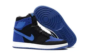 Air Jordan 1 Flyknit Royal Black/Game Royal-White