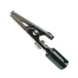Alligator Clip Pico 10A Negative Insulated Alligator Clips 100 pcs