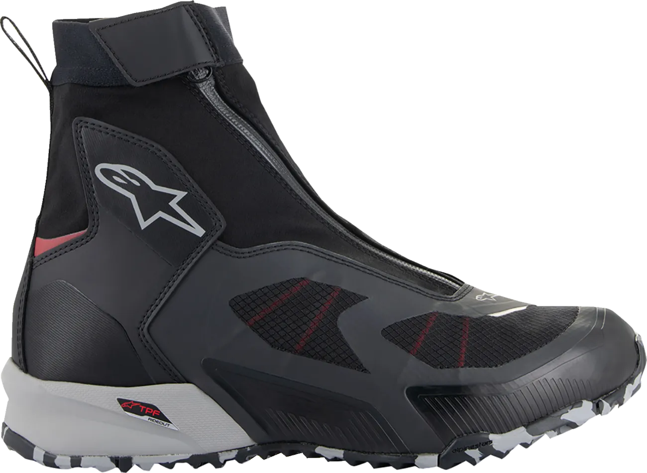 ALPINESTARS CR-8 Gore-Tex? Shoes - Black/Grey/Red - US 11.5 2338224122211.5