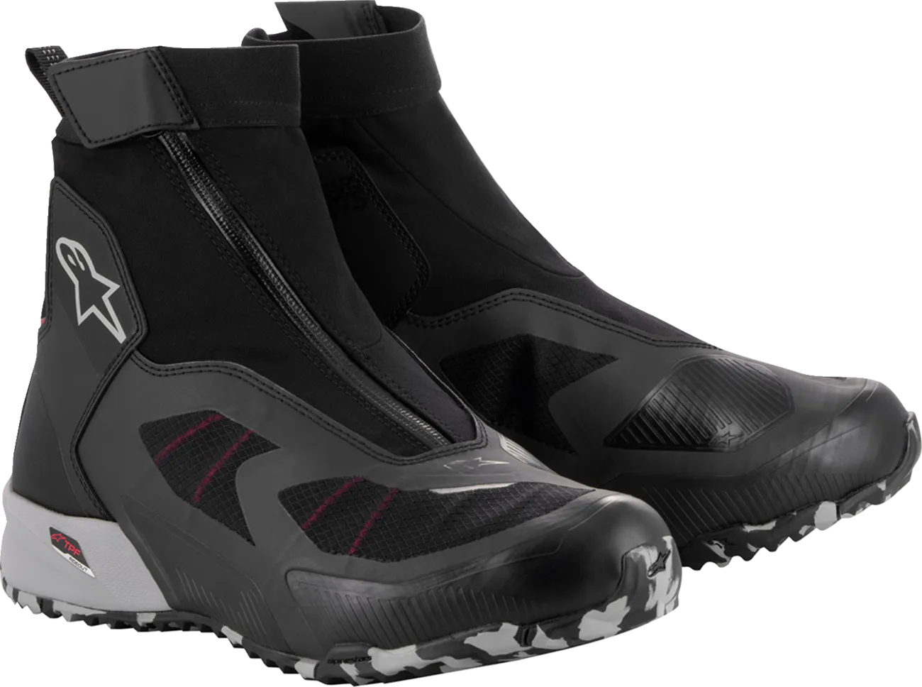 ALPINESTARS CR-8 Gore-Tex? Shoes - Black/Grey/Red - US 11.5 2338224122211.5