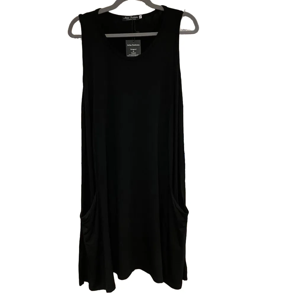 ARISA Bamboo Tank Top A-Line Dress - Small/Medium