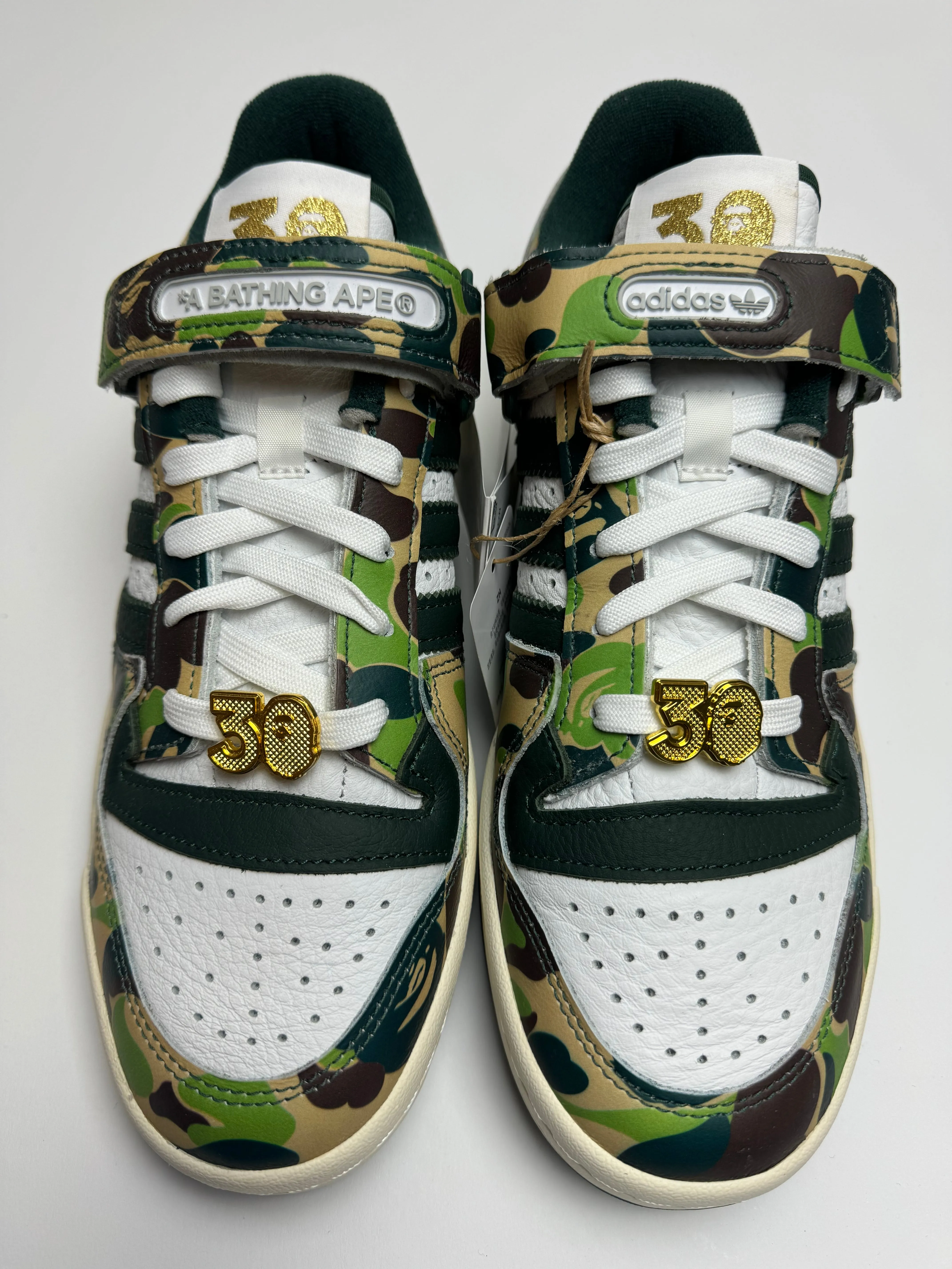 BAPE x Adidas Forum Low "Green Camo"