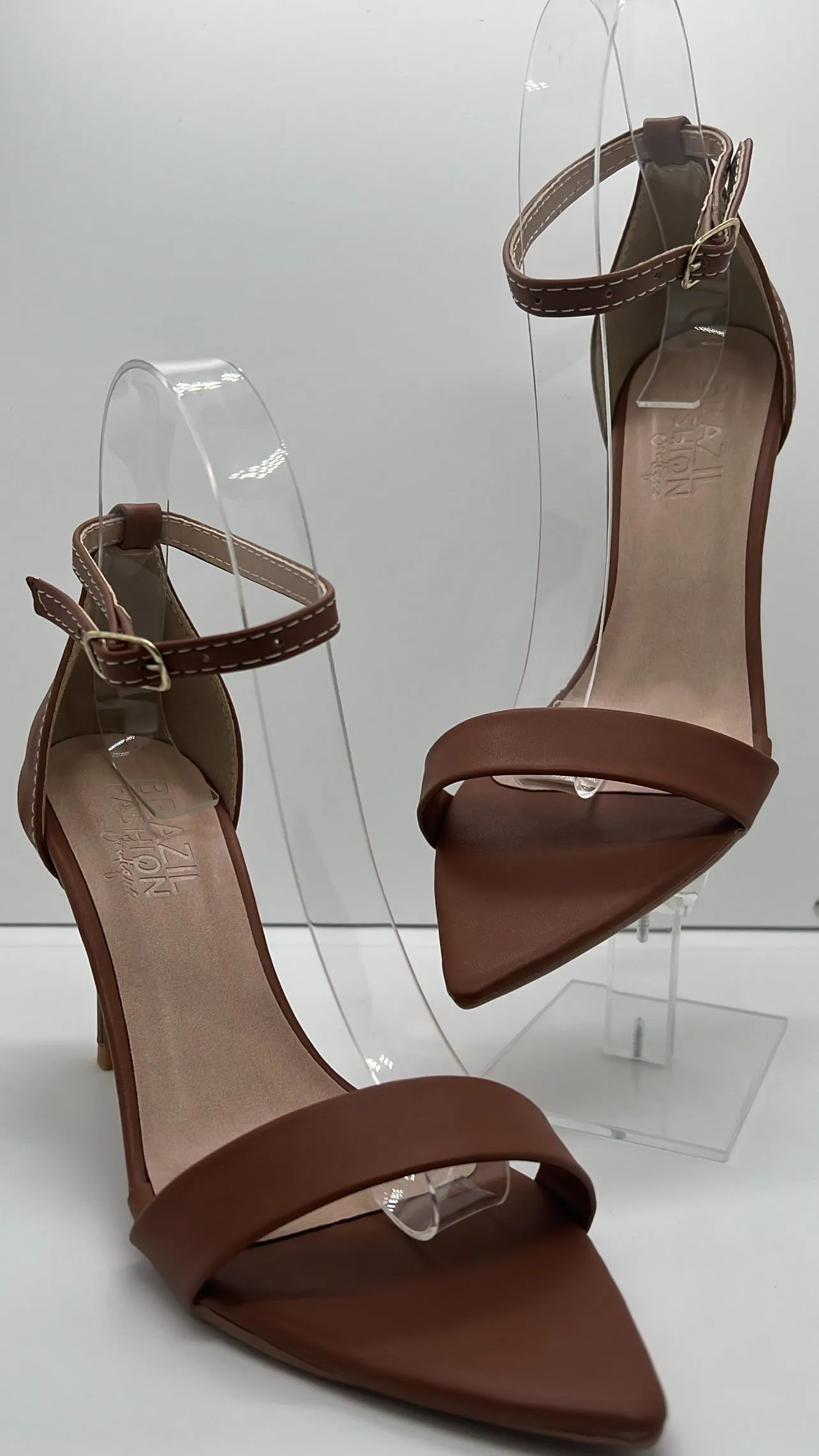 Bfb Shoes - Leaf Toe Heel Sandals