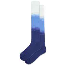 Blue Dip Dye Compression Socks