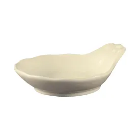 CAC China SOH-43 Fruit Dish W/ Handle 4oz 6" Case of 48 Pcs
