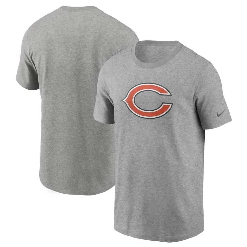 Chicago Bears Nike Grey Logo Essential T-Shirt
