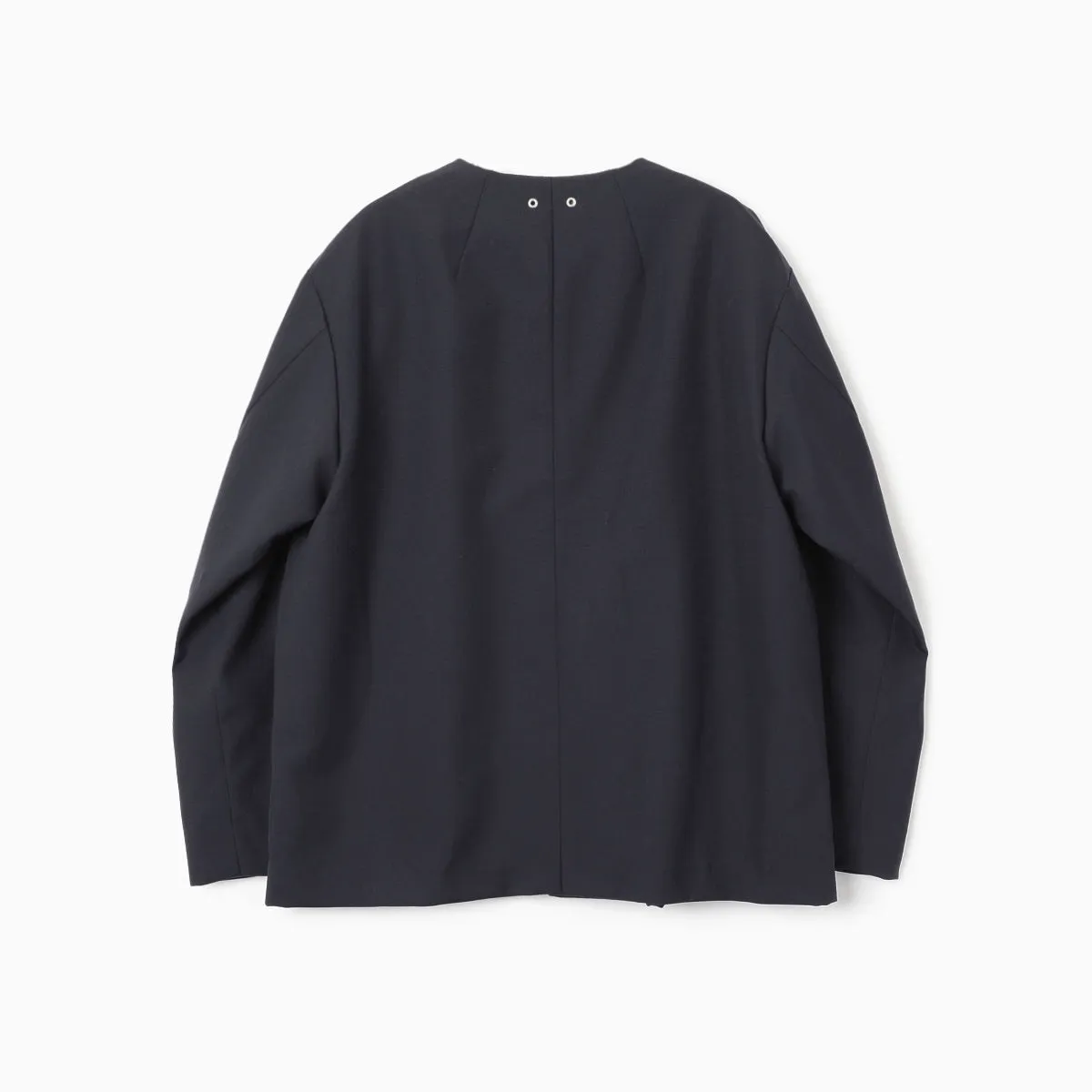 COLLARLESS JACKET