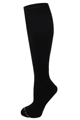 Compression Knee High Socks | 8-15 mmHg Solid Colors | Women (1 Pair)