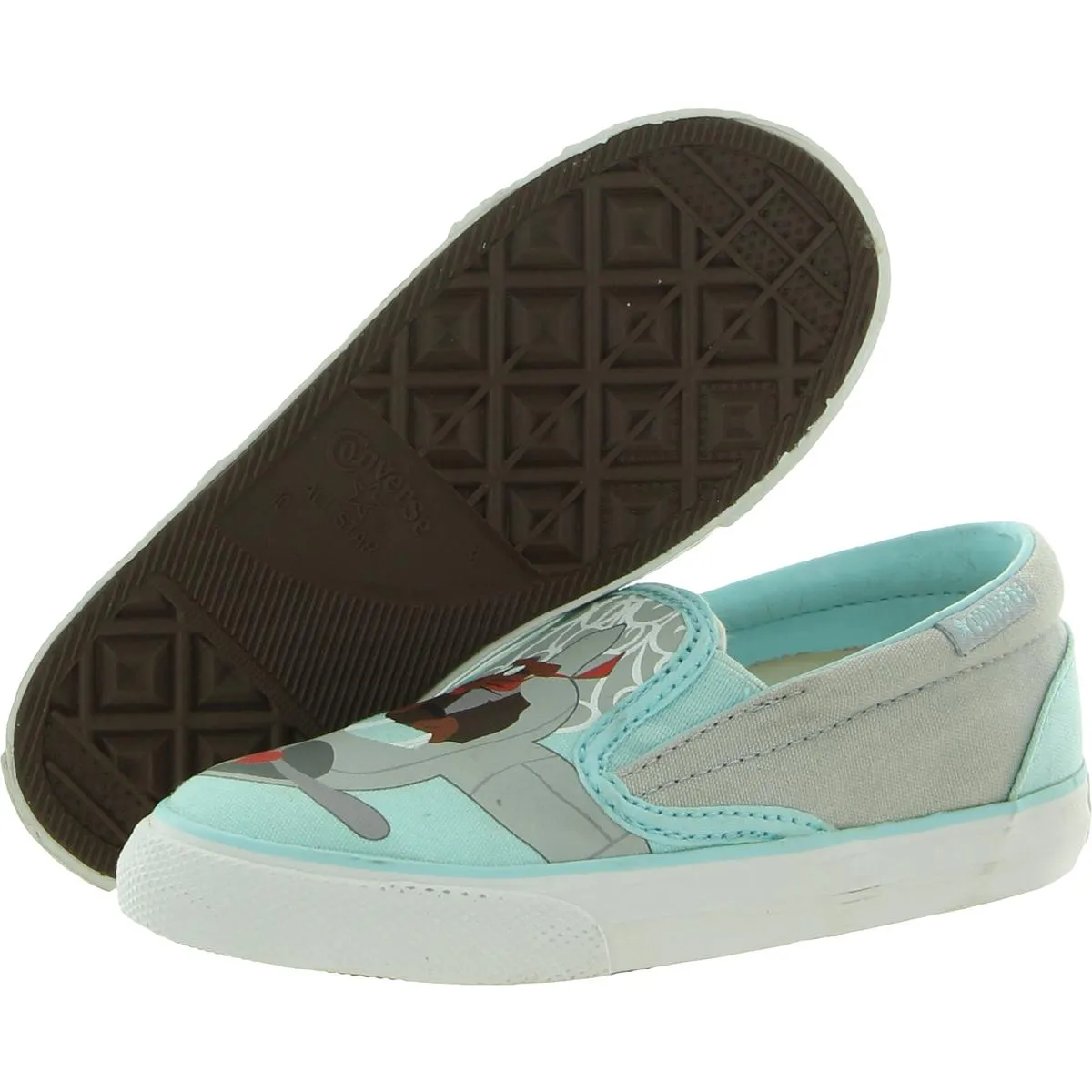 Converse Boys Skidgrip EV Space Canvas Slip On Casual and Fashion Sneakers