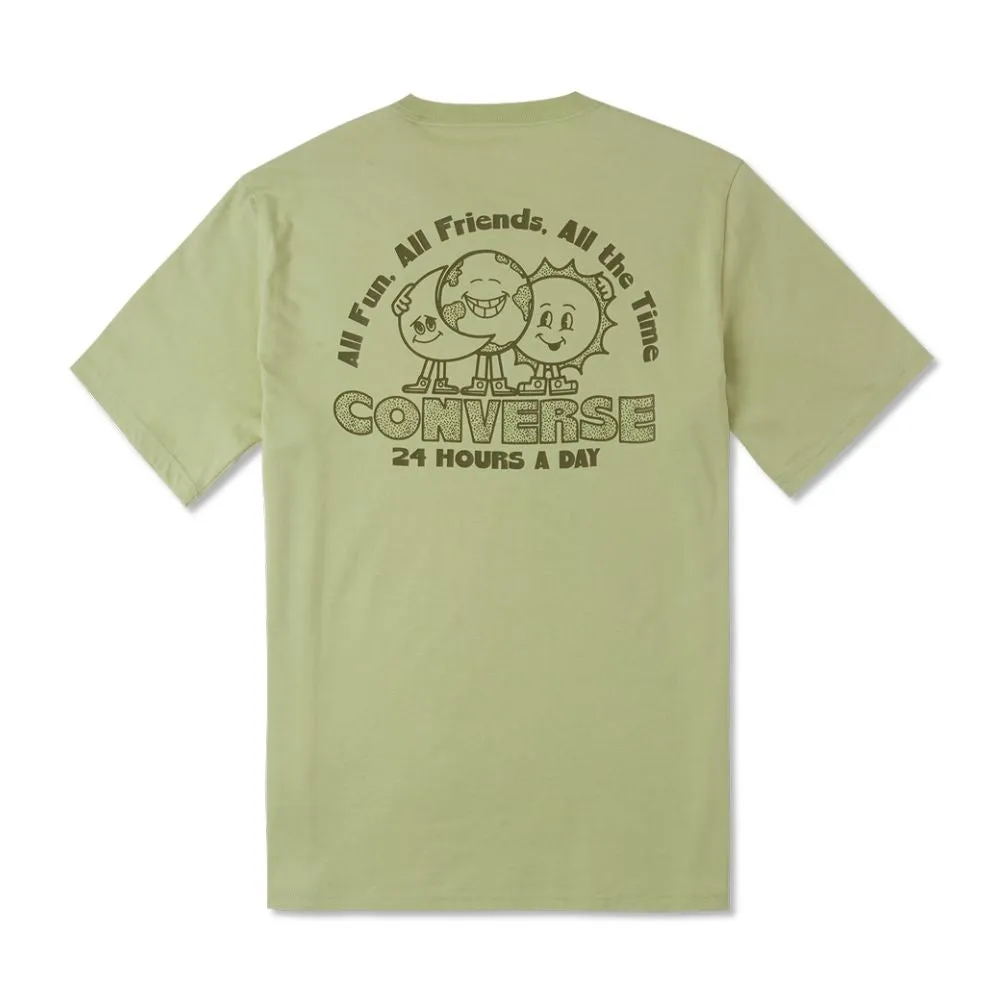 Converse Earth Moon Sun T-shirt