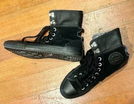 CONVERSE SUEDE & LEATHER HI-TOPS