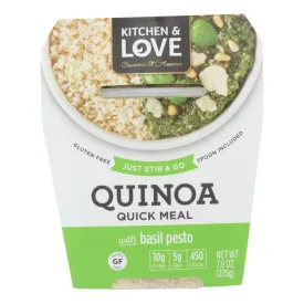 Cucina And Amore Quinoa Meals: Basil Pesto (6-Pack, 7.9 Oz. Each)