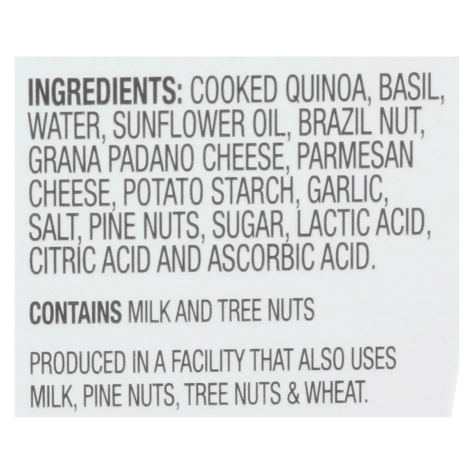 Cucina And Amore Quinoa Meals: Basil Pesto (6-Pack, 7.9 Oz. Each)