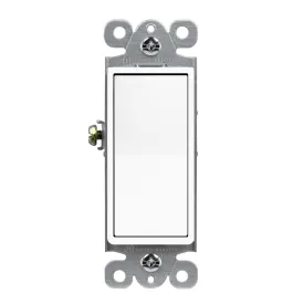 Deco 3-Way 15 Amp Rocker Switch, White