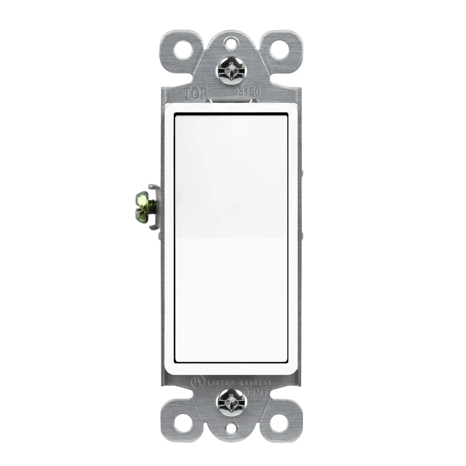Deco 3-Way 15 Amp Rocker Switch, White