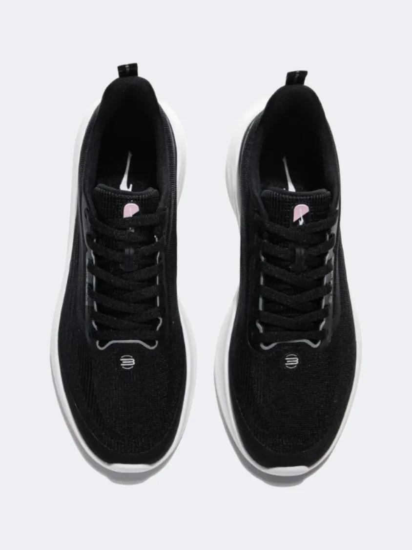 Erke Women Running Shoes Black