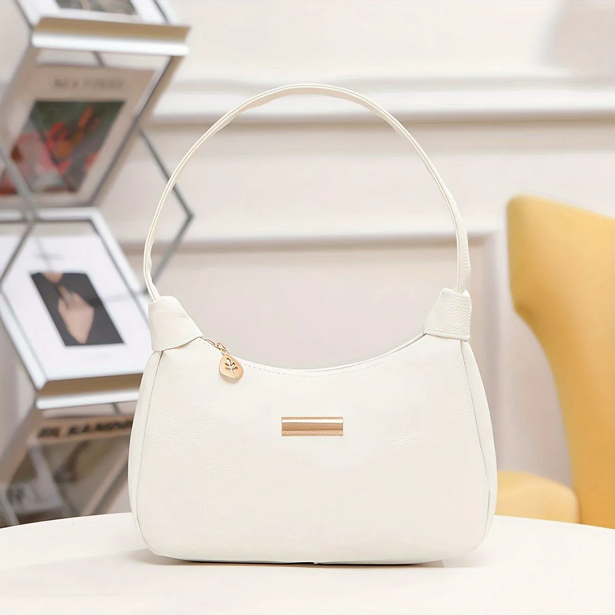Exquisite Hardware Crossbody Bag