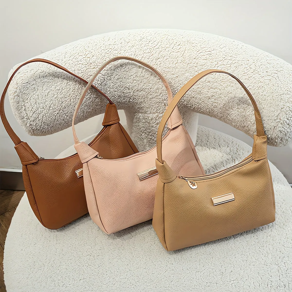 Exquisite Hardware Crossbody Bag