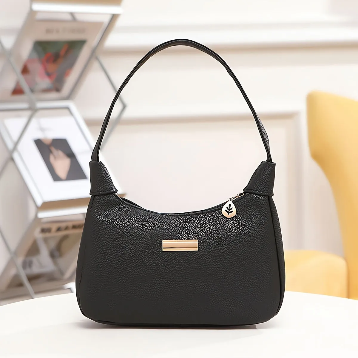 Exquisite Hardware Crossbody Bag