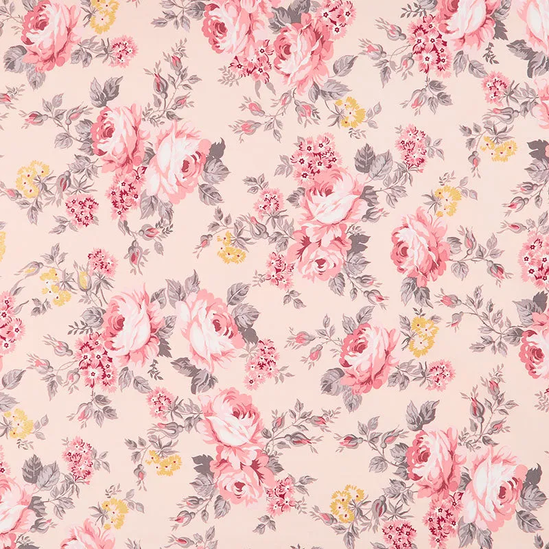 Exquisite - Main Blush Metallic Yardage