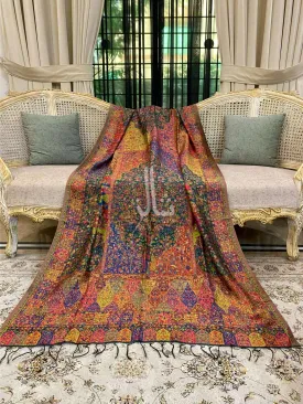 Exquisite Raw Silk Kaani Shawl