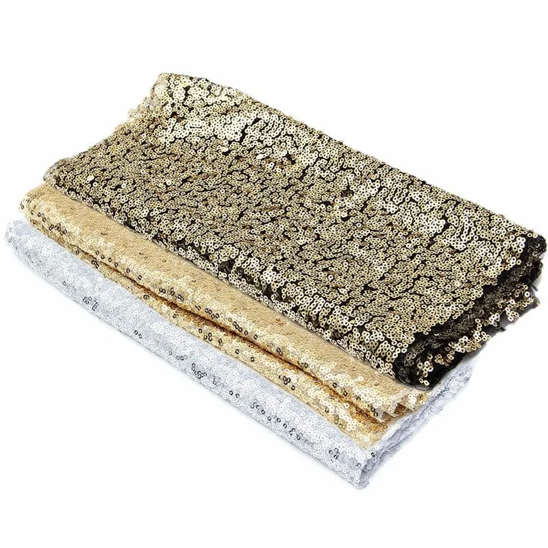 Exquisite Sequin Fabric Runner