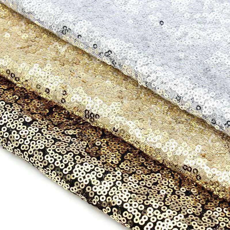 Exquisite Sequin Fabric Runner