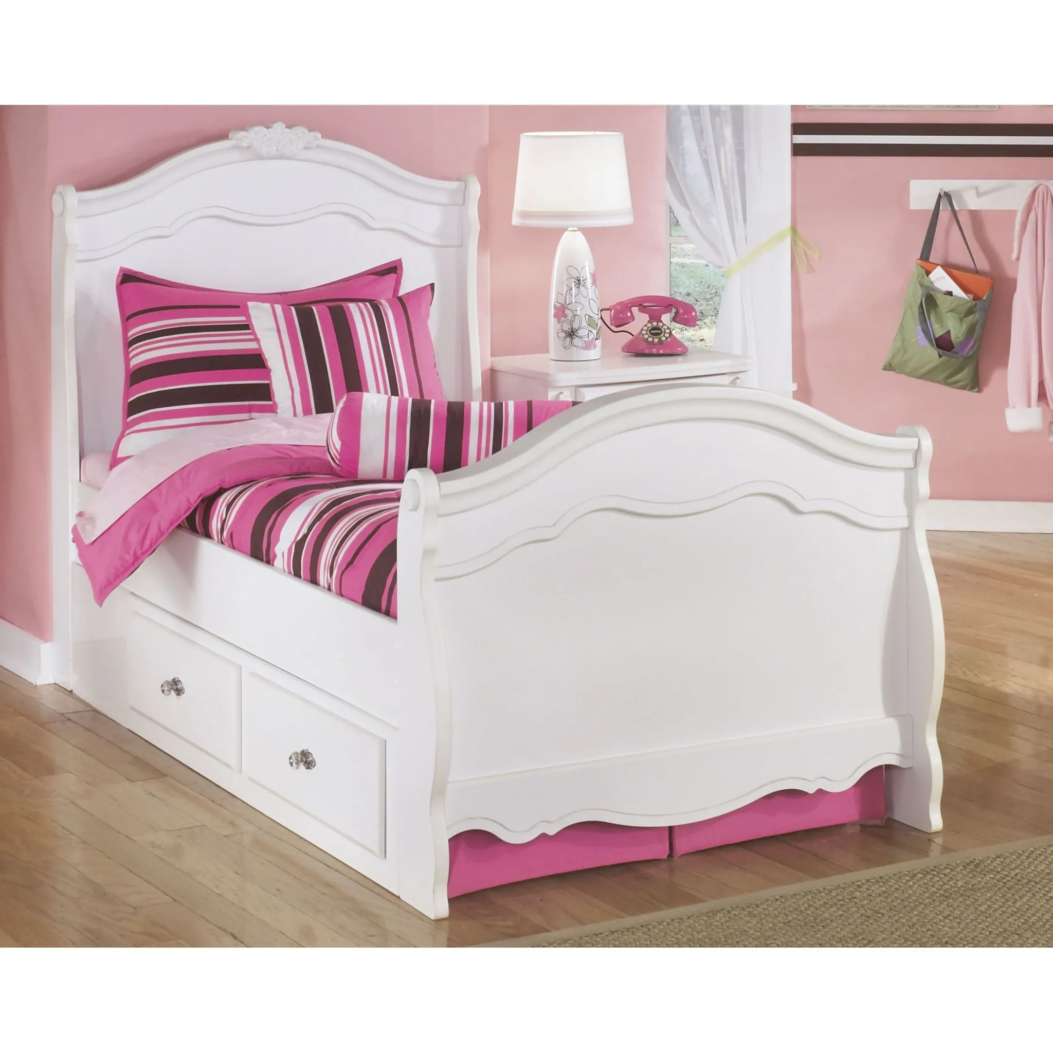 Exquisite Twin Bed w/Storage