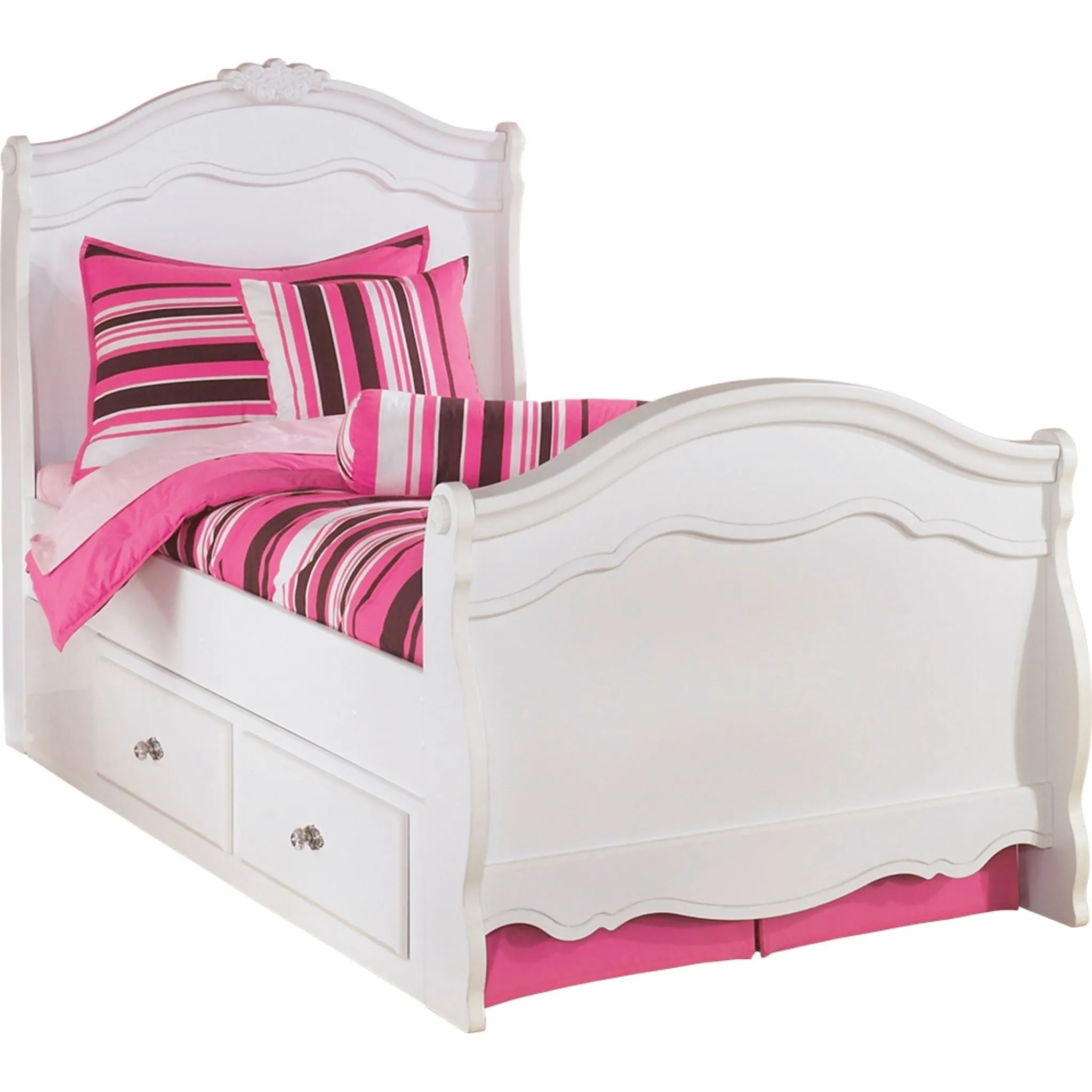 Exquisite Twin Bed w/Storage