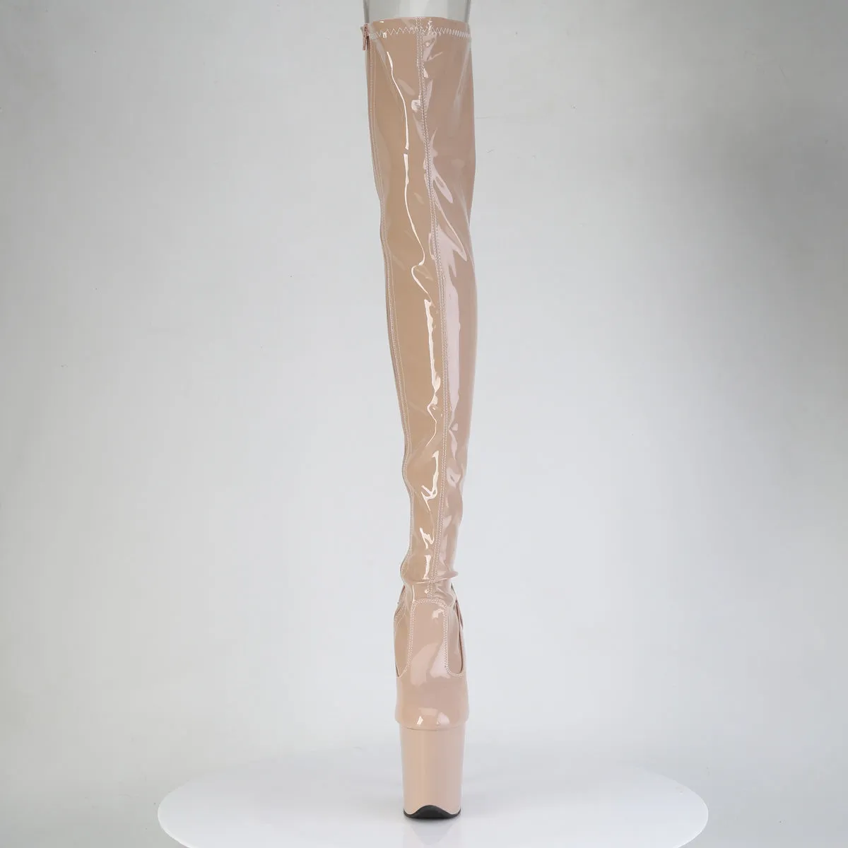 FLAMINGO-3850 Pleaser Nude Sexy Platform Shoes (Pole Dancing Heels)