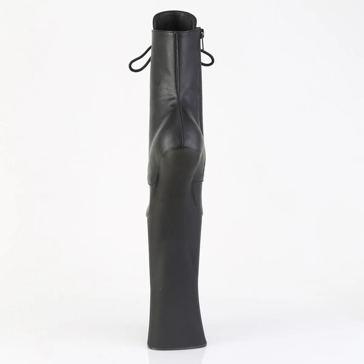 FORBIDDEN-1020 Pleaser Black Faux Leather Sexy Platform Shoes (Pole Dancing Heels)