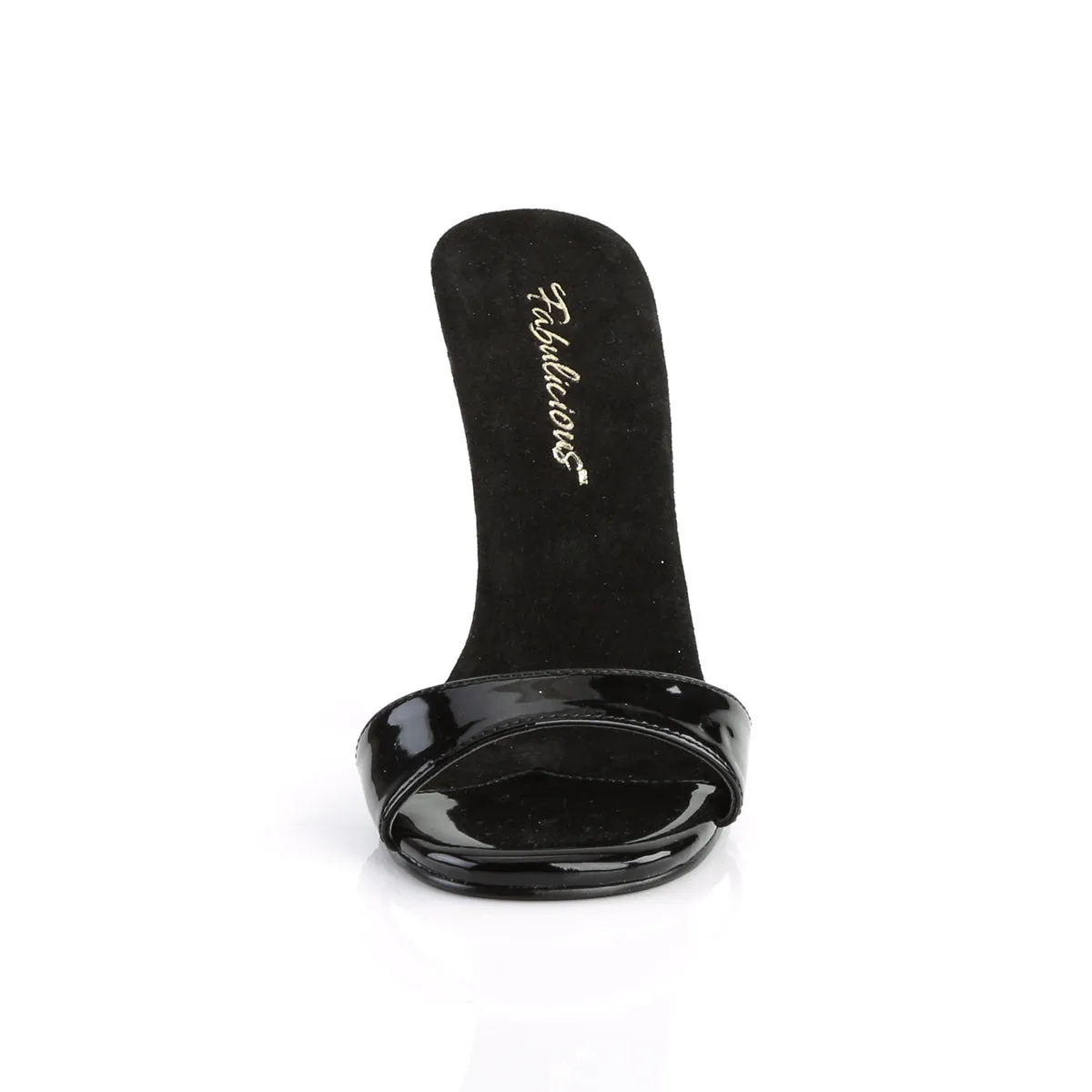 GALA-01S Fabulicious 4 1/2" Gala Black Patent Sexy Shoes (High Heels)
