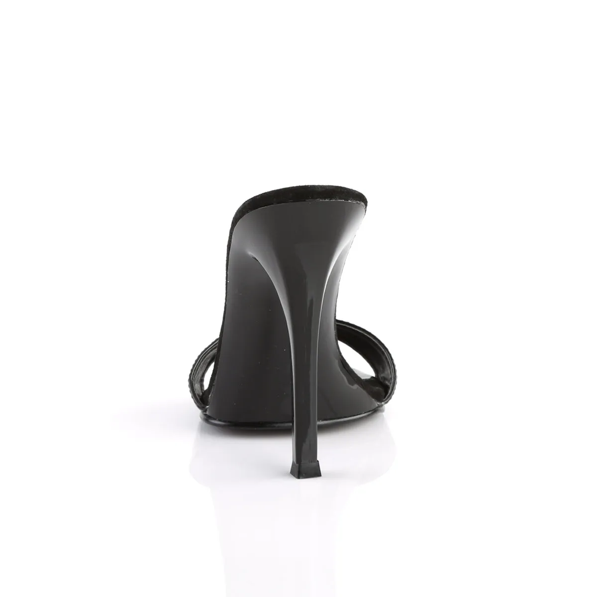 GALA-01S Fabulicious 4 1/2" Gala Black Patent Sexy Shoes (High Heels)