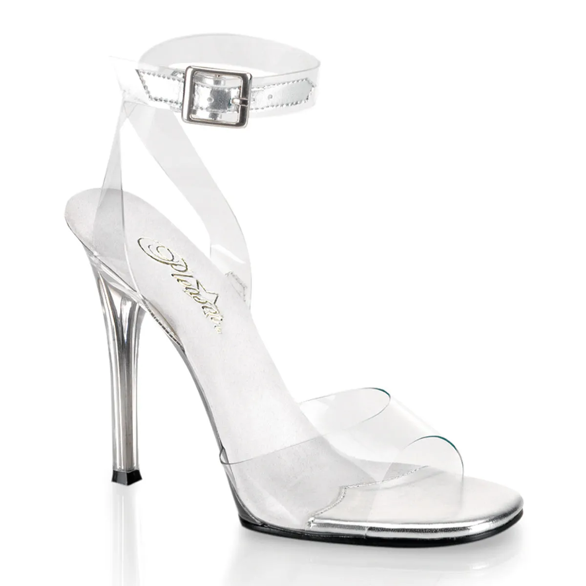 GALA-06 Fabulicious 4 1/2" Gala Clear Sexy Shoes (Posing Shoes)